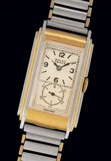 Rolex Rolex Prince Railway 1527 23mm Yellow gold Silver · 1527