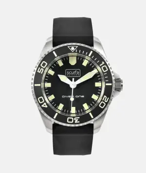 Scurfa Diver One D1-500 NDC3 Black | Scurfa Watches
