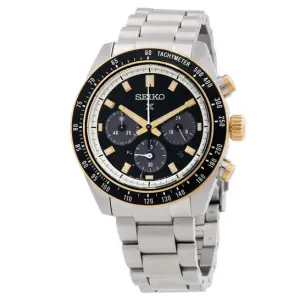 Seiko SeikoProspex Speedtimer Chronograph Black Dial Men's Watch SSC941P1