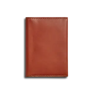 Shinola Folded Card Holder - Rust