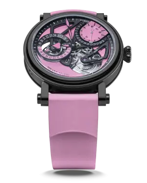 Speake-Marin DUAL TIME PINK – Swiss luxury watches – Speake-Marin