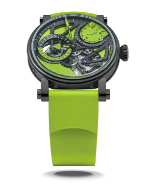 Speake-Marin DUAL TIME LIME – Swiss luxury watches – Speake-Marin