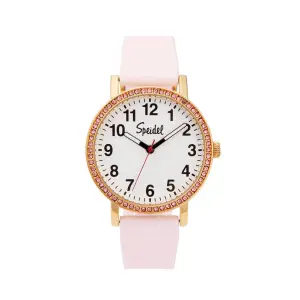 Speidel Brilliance Line Pink Crystal Watch