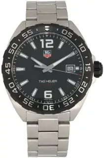 TAG Heuer TAG Heuer Formula 1 WAZ1110 41mm Stainless steel Black