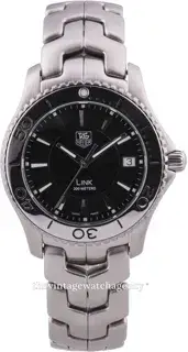 TAG Heuer TAG Heuer Link WJ1110.BA0570 39mm Stainless steel Black