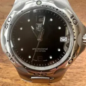 TAG Heuer TAG Heuer Kirium WL111D.BA0700 38mm Stainless steel Black