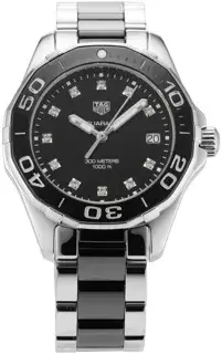 TAG Heuer TAG Heuer Aquaracer WAY131C.BA0913 35mm Stainless steel Black