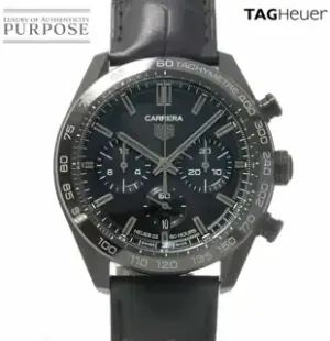 TAG Heuer TAG Heuer Carrera CBN2A1G FC650 44mm Ceramic and Stainless steel Black and Green