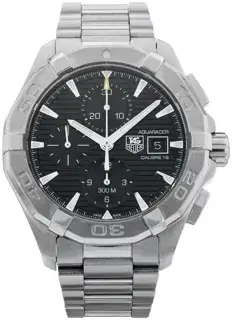 TAG Heuer TAG Heuer Aquaracer CAY2110.BA0927 43mm Stainless steel Black