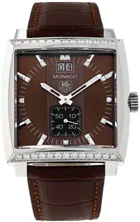 TAG Heuer TAG Heuer Monaco WAW1316.EB0025 37mm Stainless steel Brown