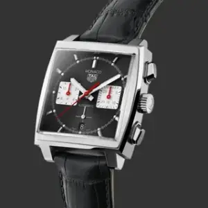 TAG Heuer TAG Heuer Monaco CBL2113.FC6177 39mm Stainless steel Black