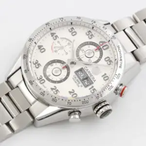TAG Heuer TAG Heuer Carrera CV2A11 43.5mm Stainless steel Silver