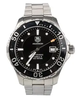 TAG Heuer TAG Heuer Aquaracer 42mm Stainless steel Black