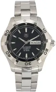 TAG Heuer TAG Heuer Aquaracer WAF2010 41mm Stainless steel Black