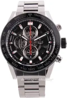 TAG Heuer TAG Heuer Carrera CAR2A1W.BA0703 45mm Ceramic and Stainless steel Skeletonized