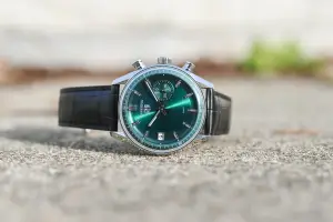 TAG Heuer Carrera Glassbox Chronograph Green