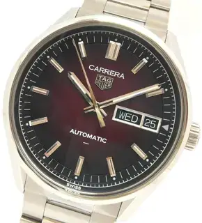 TAG Heuer TAG Heuer Carrera WDA2113BA00 41mm Stainless steel Red