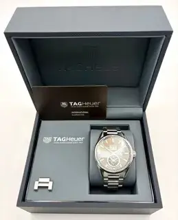 TAG Heuer TAG Heuer Carrera WAR5012 N176 20mm Stainless steel Gray