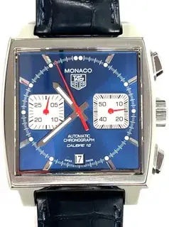 TAG Heuer TAG Heuer Monaco CAW2111.FC6255 39mm Stainless steel Blue