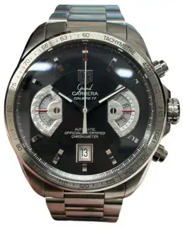 TAG Heuer TAG Heuer Carrera CAV511A.BA0902 44mm Stainless steel Black