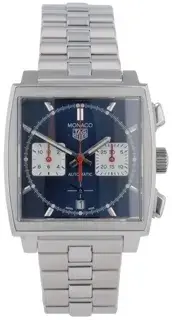 TAG Heuer TAG Heuer Monaco CBL2111 39mm Stainless steel Blue, Price & Market Data