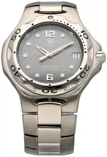 TAG Heuer TAG Heuer Kirium WL111G 38mm Stainless steel Gray