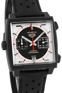 TAG Heuer TAG Heuer Monaco CAW218F.FC6356 39mm Titanium Black and Silver