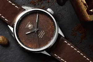 TAG Heuer Carrera Calibre 5 Tropical Coffee Dial