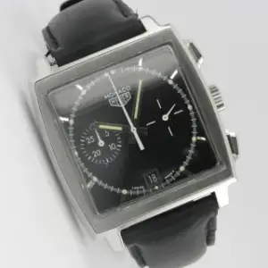 TAG Heuer TAG Heuer Monaco CS2110 38mm Stainless steel Black
