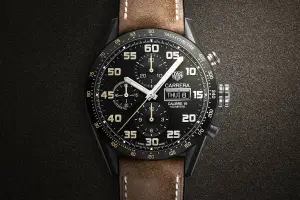 TAG Heuer Carrera Calibre 16 Chrono Black Titanium