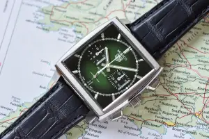 TAG Heuer Monaco Green Dial Calibre Heuer 02 Limited Edition