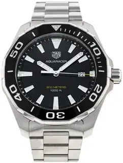 TAG Heuer TAG Heuer Aquaracer WAY101A.BA0746 43mm Stainless steel Black