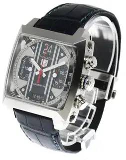 TAG Heuer TAG Heuer Monaco CAL5111 41mm Stainless steel Blue and Silver