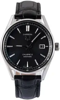 TAG Heuer TAG Heuer Carrera war211a.fc6180 39mm Stainless steel Black