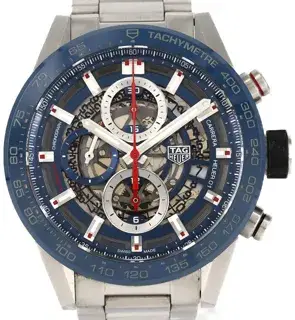 TAG Heuer TAG Heuer Carrera CAR201T.BA0766 43mm Ceramic and Stainless steel Skeletonized