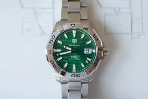 TAG Heuer Aquaracer Calibre 5 Green Dial