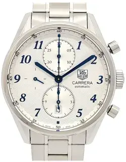TAG Heuer TAG Heuer Carrera CAS2111 40mm Stainless steel Silver