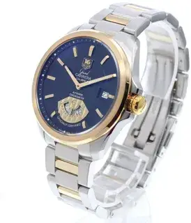 TAG Heuer TAG Heuer Carrera WAV515A 41mm Yellow gold and Stainless steel Black