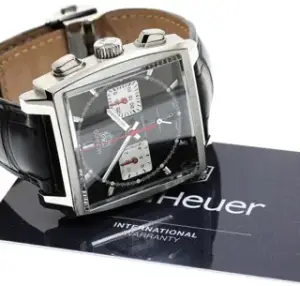 TAG Heuer TAG Heuer Monaco CBL2113 39mm Stainless steel Black