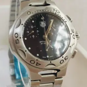 TAG Heuer TAG Heuer Kirium CL2110 41mm Stainless steel Black