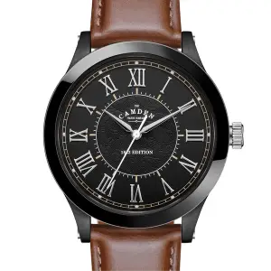 The Camden Watch Company No.253 1843 Edition on Smooth Tan Leather