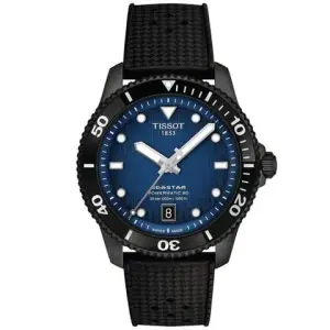 Tissot Tissot Seastar 1000Powermatic 80 40mm Black PVD Men's Watch T1208073704100