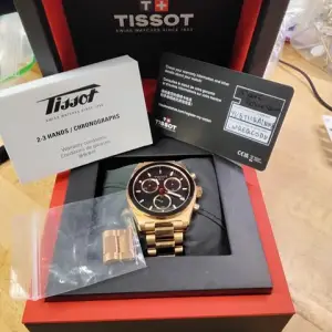Tissot TissotPR516 PR516 Swiss Chronograph Quartz Rose Gold PVD Coating