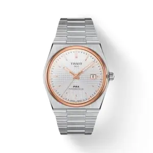 Tissot Tissot PRX Powermatic 80Silver Dial Rose Accent Watch T1374072103100