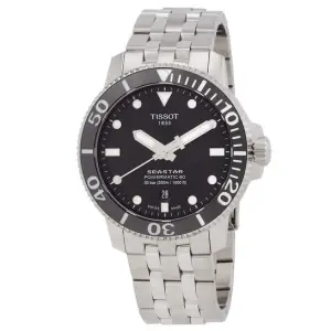 Tissot TissotSeastar 1000 Automatic Black Dial Men's Watch T1204071105100