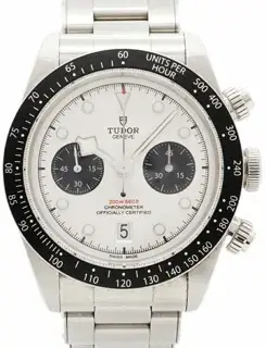 Tudor Tudor Black Bay Chronograph 79360N 41.5mm Stainless steel Silver