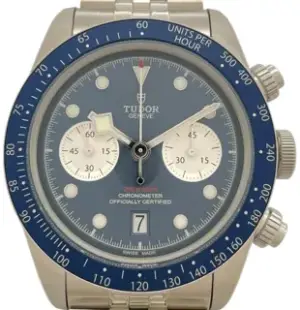 Tudor Tudor Black Bay Chronograph M79360B-0002 41mm Stainless steel Blue