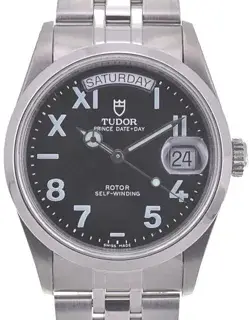 Tudor Tudor Prince 76200 20mm Stainless steel Black
