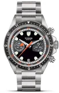 Tudor Tudor Heritage M70330N-0005 42mm Stainless steel Black