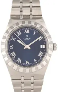 Tudor Tudor Royal M28400-0006 Stainless steel Blue